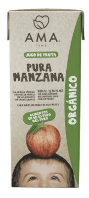 Jugo Manzana Org Ama Tetrapack 200 Ml - AMA - Aldea Nativa
