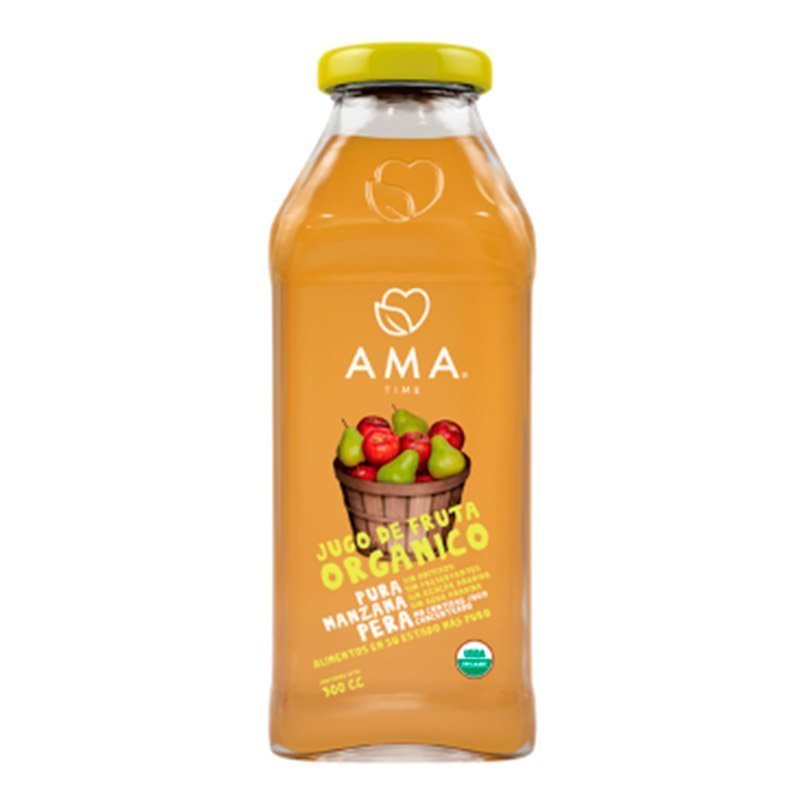 Jugo Manzana Pera Org Ama 300 Ml - AMA - Aldea Nativa