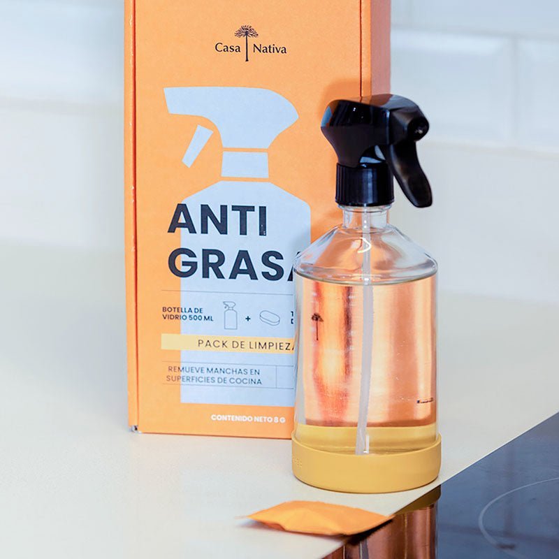 Kit Inicial AntiGrasa Casa Nativa 8 Gr - CASA NATIVA - Aldea Nativa