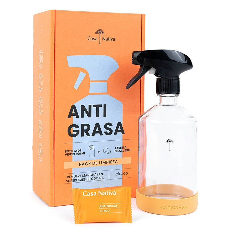 Kit Inicial AntiGrasa Casa Nativa 8 Gr - CASA NATIVA - Aldea Nativa