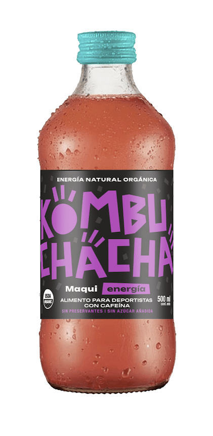 Kombucha Maqui energía 500 ML Kombuchacha - KOMBUCHACHA - Aldea Nativa
