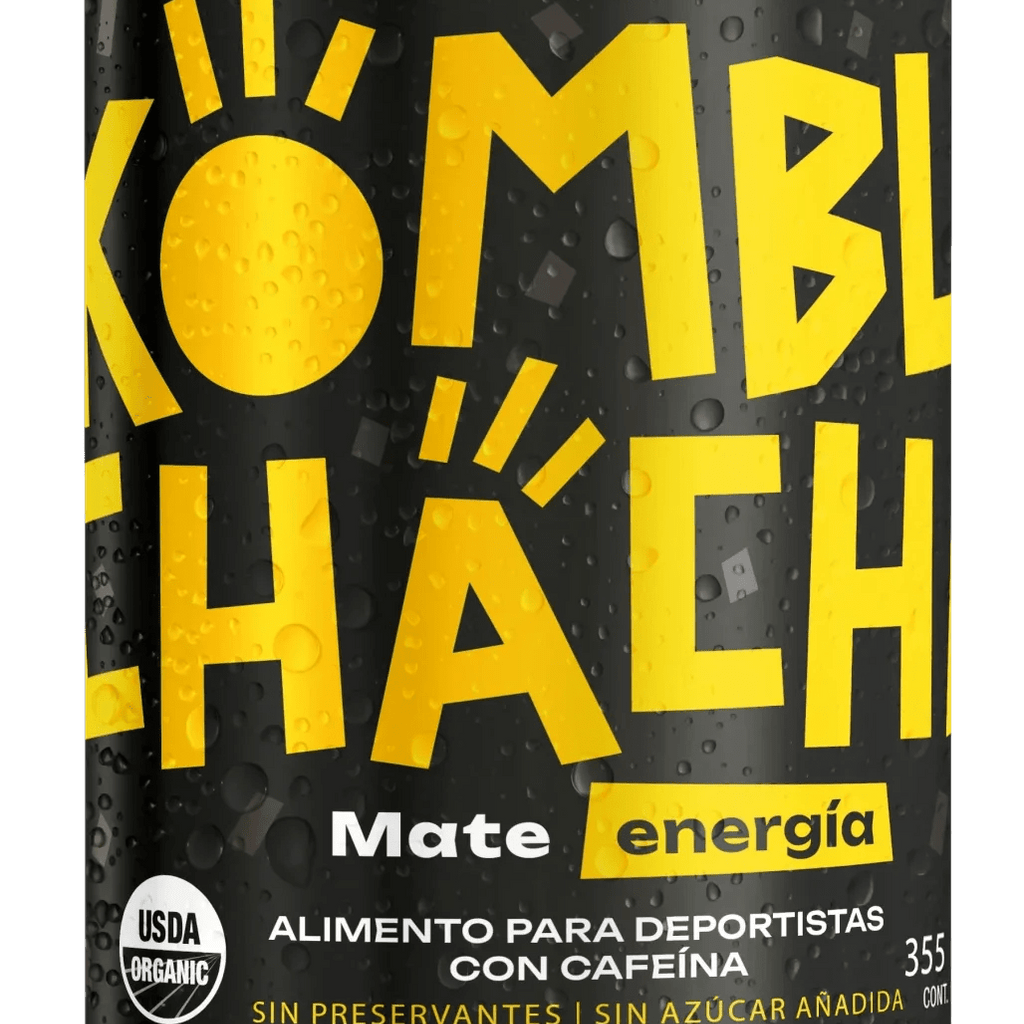 Kombucha Mate energia 355 Ml Kombuchacha - KOMBUCHACHA - Aldea Nativa