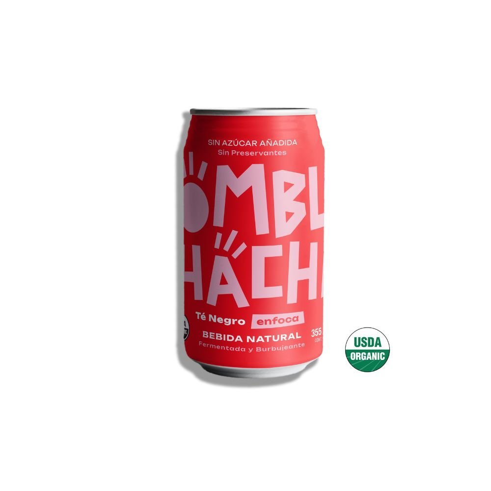 Kombucha Original En Lata Kombuchacha 350 Ml - KOMBUCHACHA - Aldea Nativa