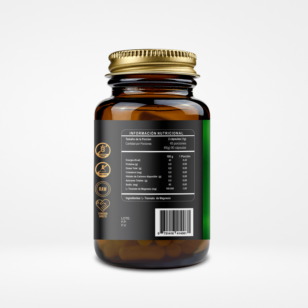 L - Treonato Magnesio 90 cap Ri&Co - RI&CO - Aldea Nativa