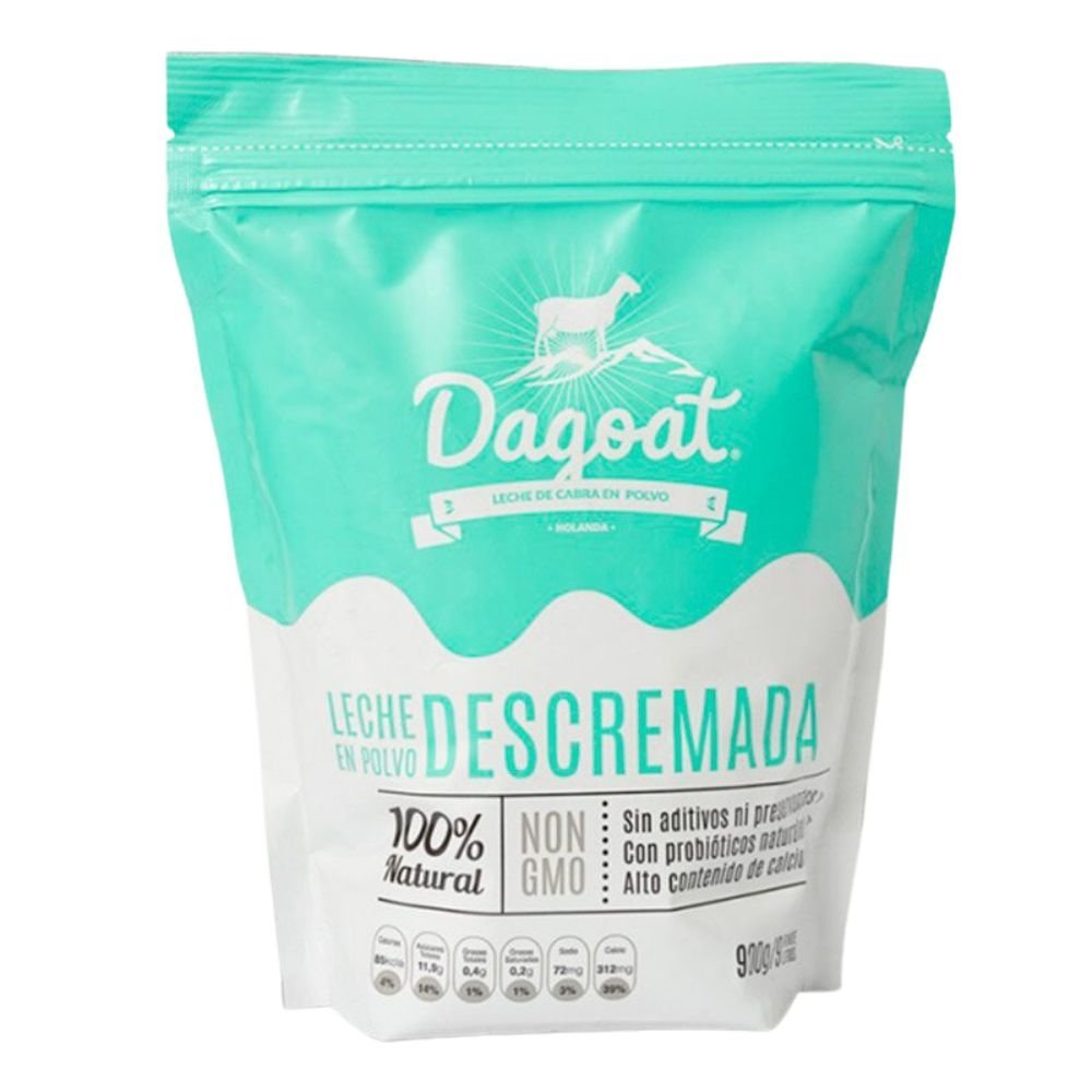 Leche Cabra descremada Dagoat 900 Gr - DAGOAT - Aldea Nativa