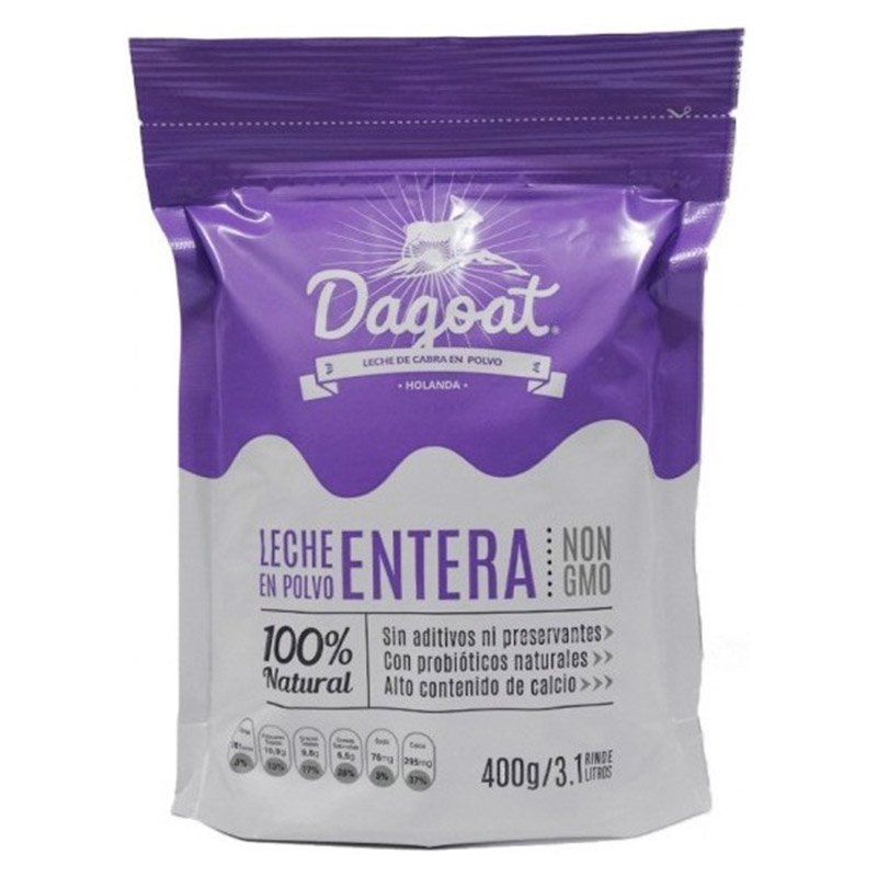 Leche Cabra Entera Dagoat 400 Gr - DAGOAT - Aldea Nativa