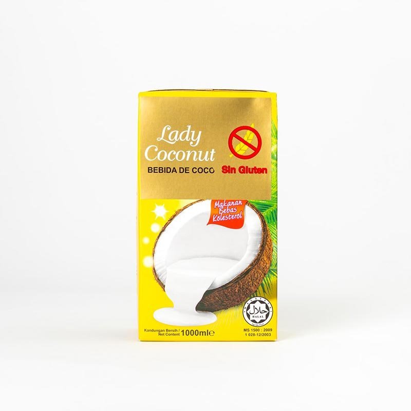 Leche Coco Lady Coconut 1 Lt - LADY COCONUT - Aldea Nativa