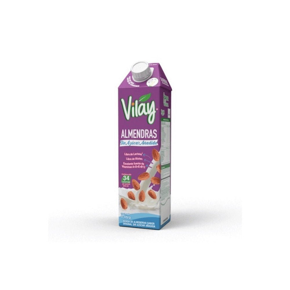 Leche Vegetal Almendra Sin Azucar Vilay 1 Lt - VILAY - Aldea Nativa