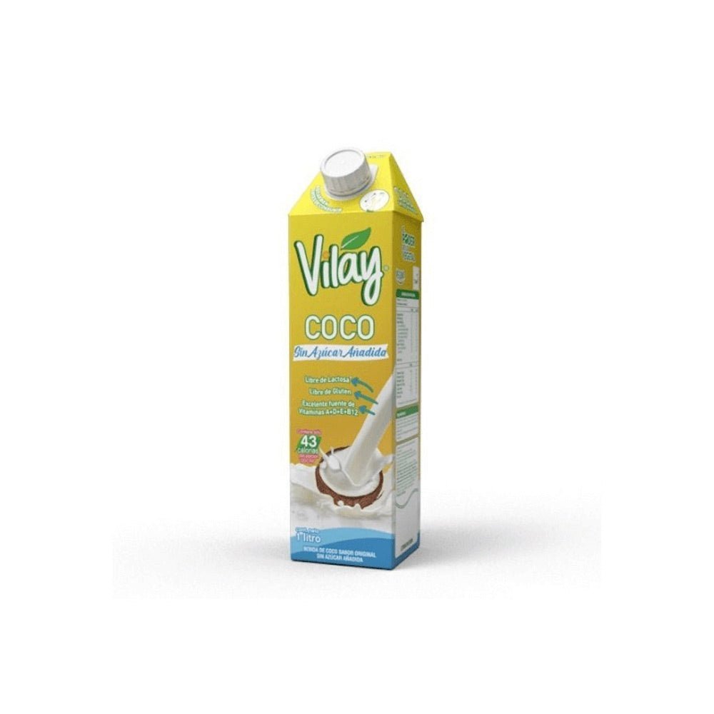 Leche Vegetal Coco Sin Azucar Vilay 1 Lt - VILAY - Aldea Nativa
