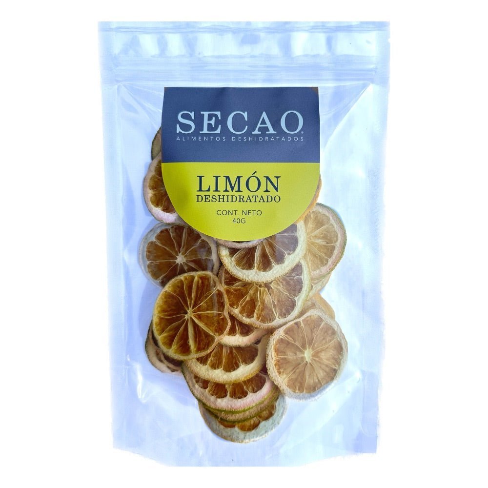 Limon deshidratado Secao 40 Gr - SECAO - Aldea Nativa