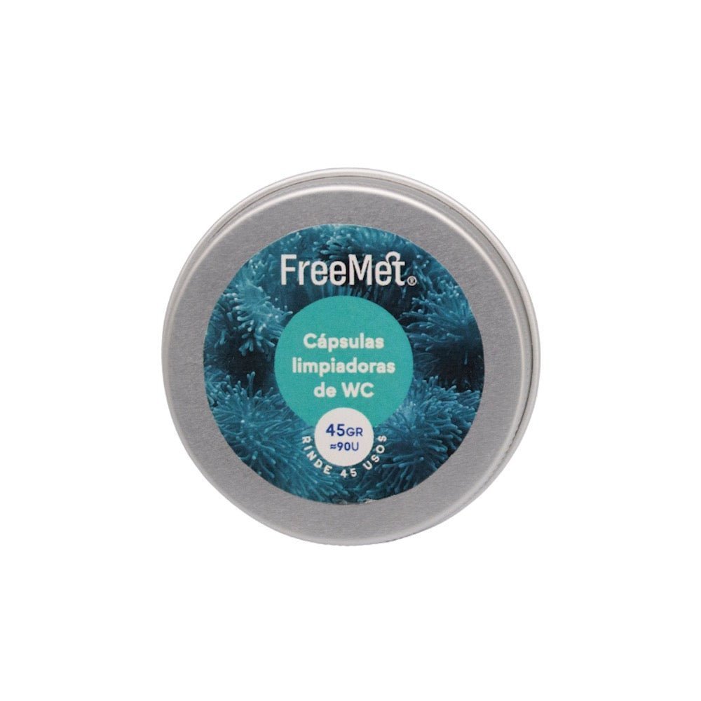 Limpiador de Wc Freemet en Capsulas 45 Gr - FREEMET - Aldea Nativa
