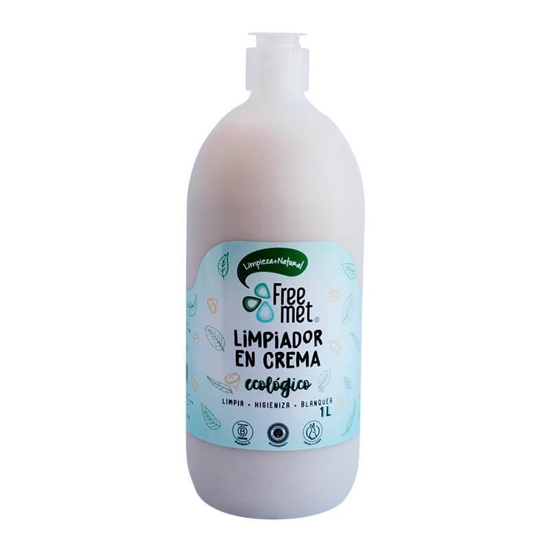 Limpiador En Crema Baño Eucaliptu y Menta Freemet 1 Lt - FREEMET - Aldea Nativa