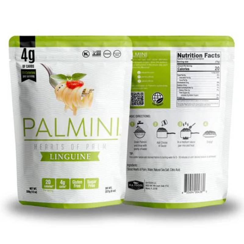 Linguinni De Palmitos Palmini Doypack 340 Gr - PALMINI - Aldea Nativa