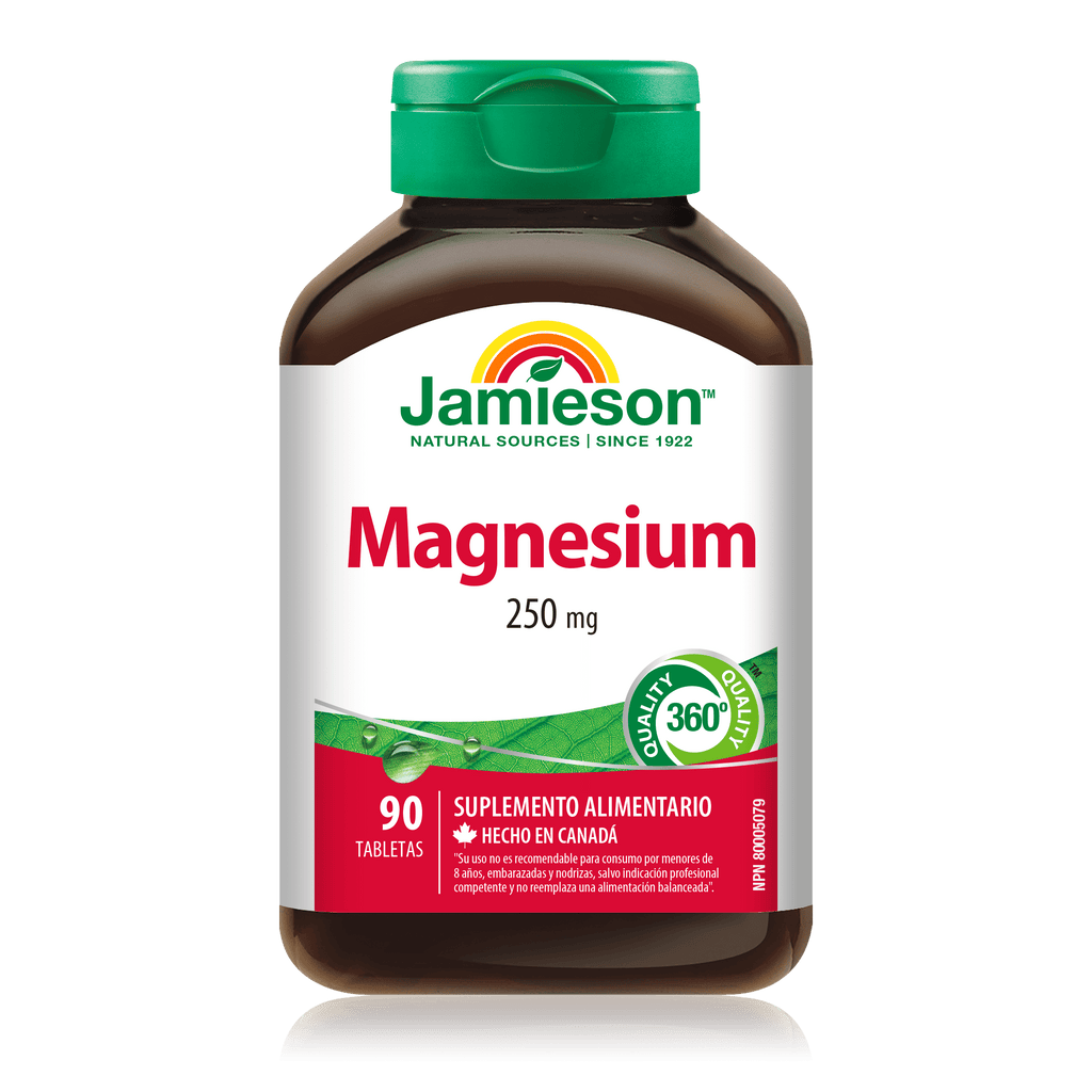 Magnesio 250 gr 90 cap Jamieson - JAMIESON - Aldea Nativa
