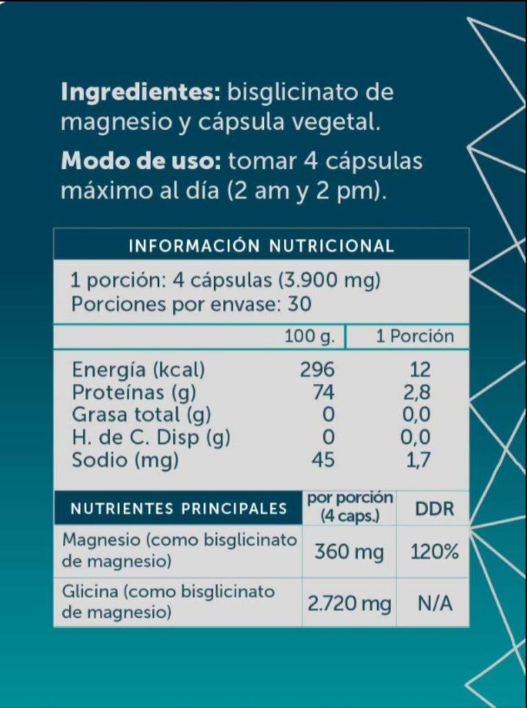 Magnesio Bisglicinato Pure Wellplus 120 Cap - WELLPLUS - Aldea Nativa