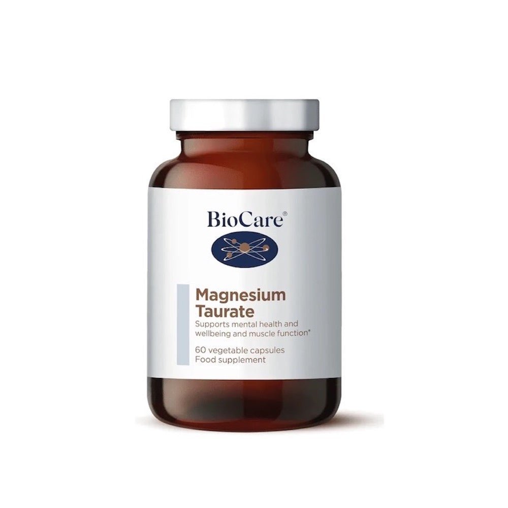 Magnesio de Taurato Biocare 60 cap - BIOCARE - Aldea Nativa