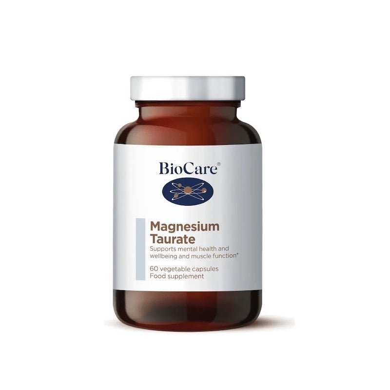 Magnesio de Taurato Biocare 60 cap - BIOCARE - Aldea Nativa