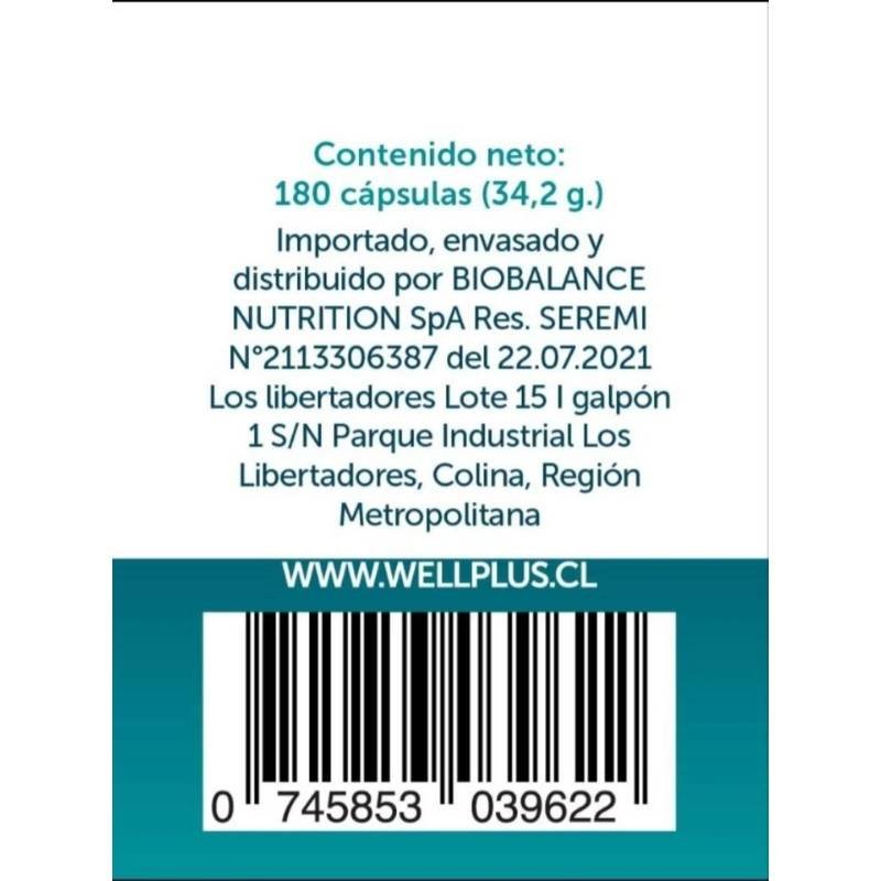 Magnesio Taurinato Pure Wellplus 60 Cap - WELLPLUS - Aldea Nativa