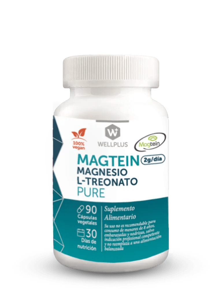 Magtein Magnesio L - Tronato pure 90 cap Wellplus - WELLPLUS - Aldea Nativa