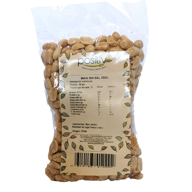 Mani Tostado Positiv 250 Gr - POSITIV - Aldea Nativa