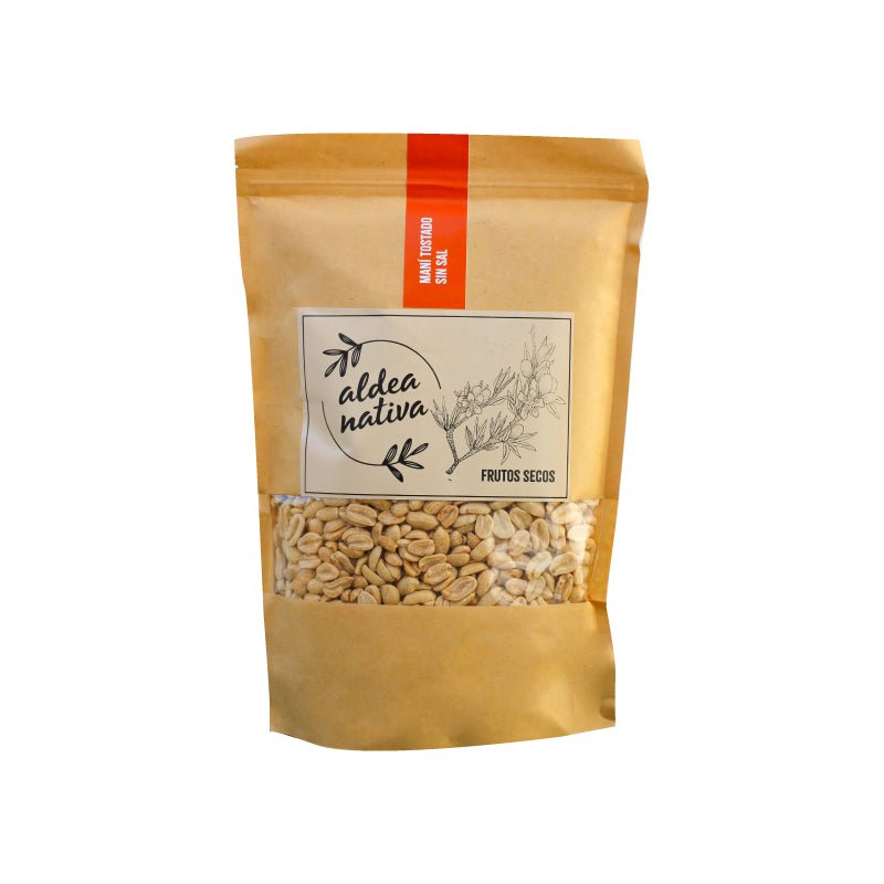 Mani Tostado Sin Sal Aldea Nativa 1 Kg - ALDEA NATIVA - Aldea Nativa