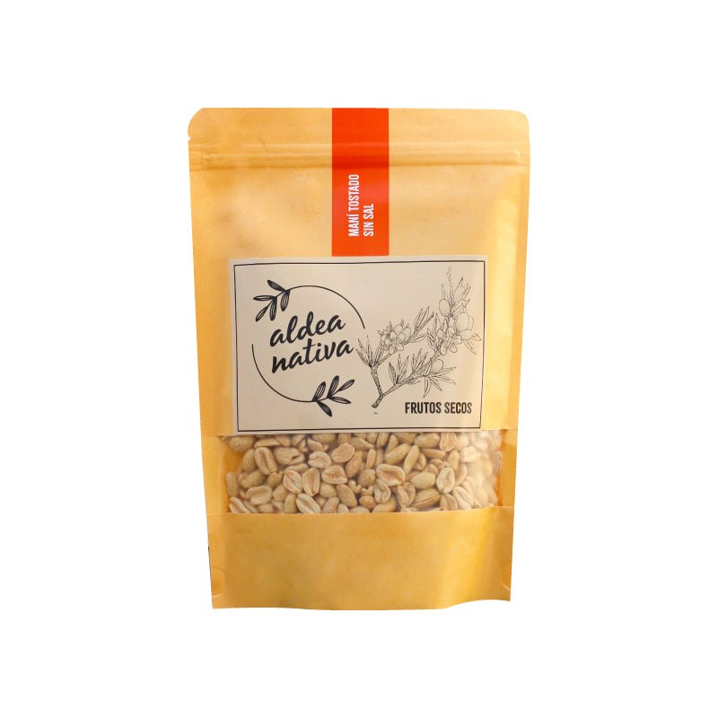 Mani Tostado Sin Sal Aldea Nativa 500 Gr - ALDEA NATIVA - Aldea Nativa