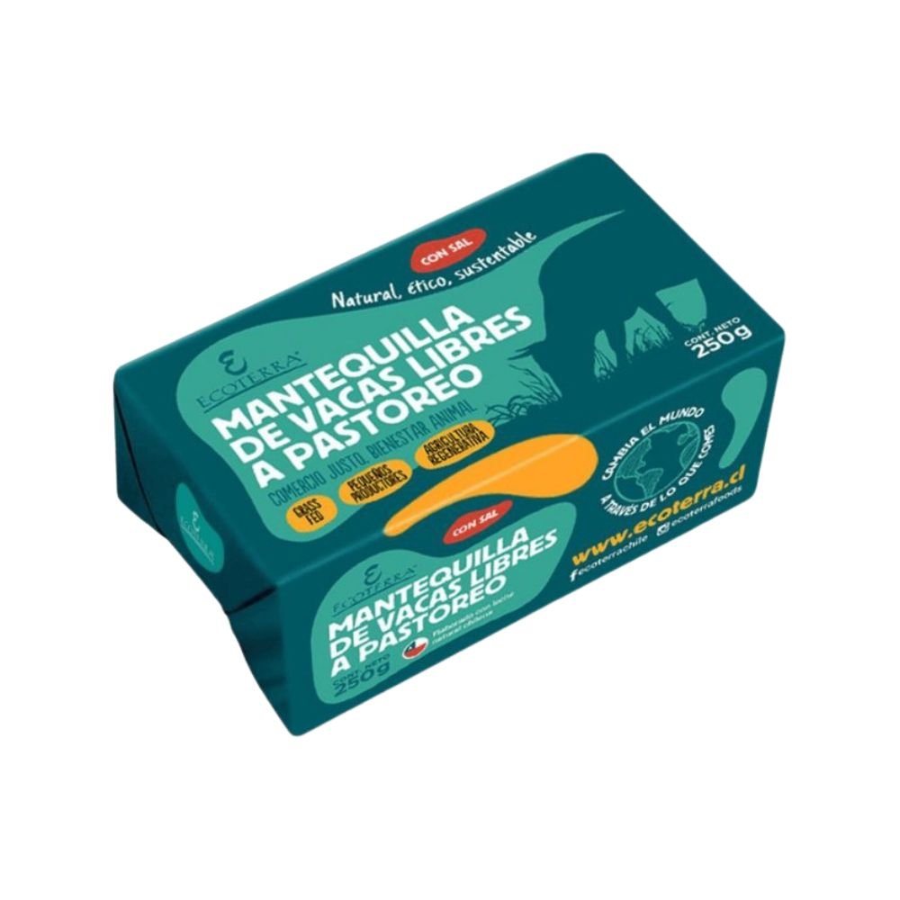Mantequilla Pan Ecoterra 250 Gr - ECOTERRA - Aldea Nativa