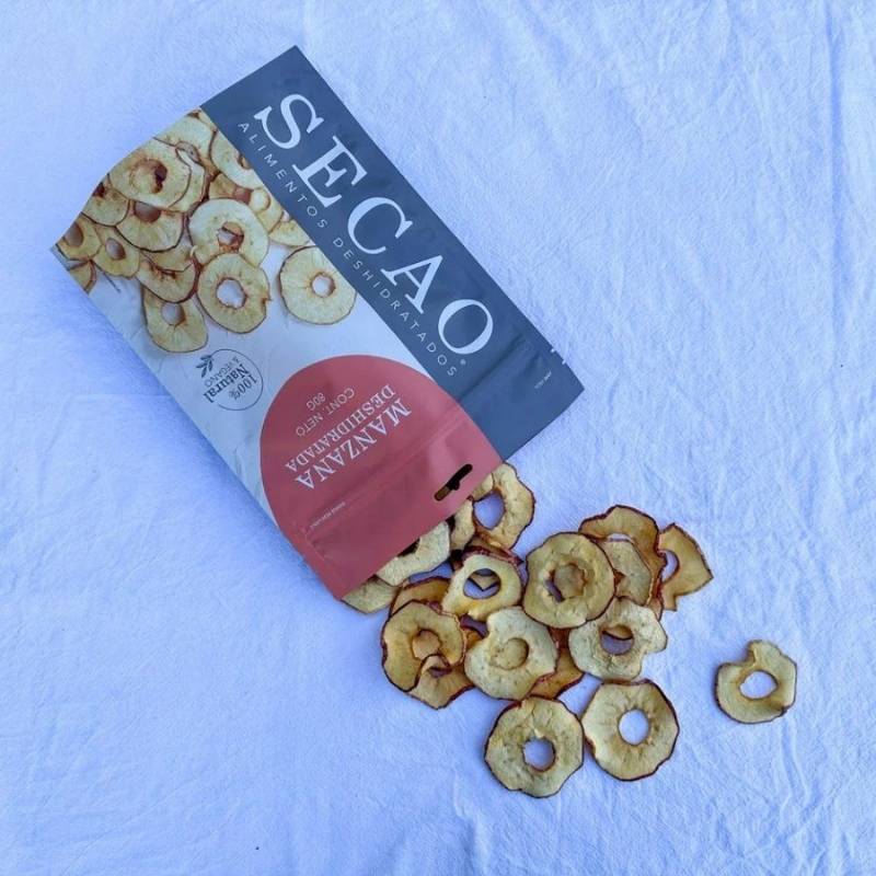 Manzana deshidratada Secao 80 Gr - SECAO - Aldea Nativa