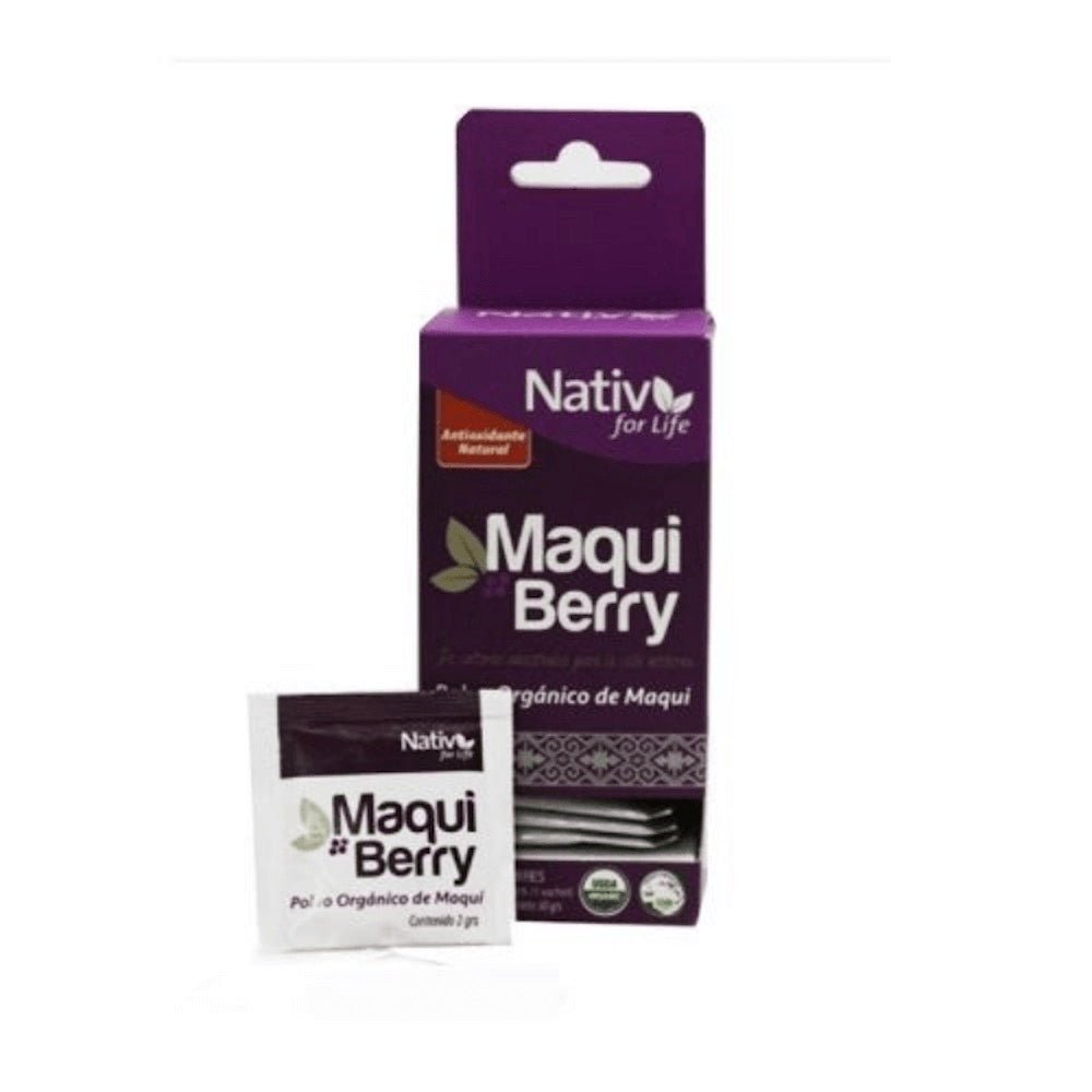 Maqui Polvo Nativ For Life 30 Bol - NATIV FOR LIFE - Aldea Nativa