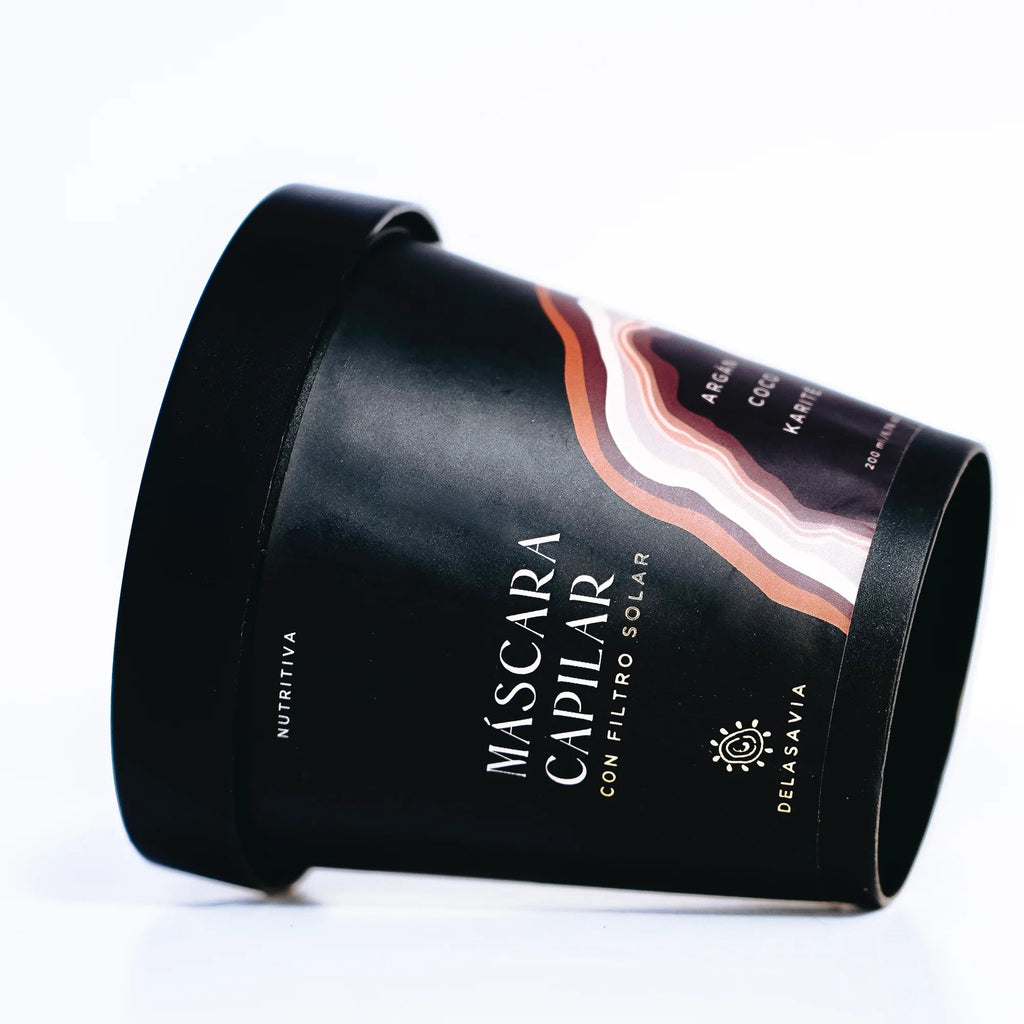 Mascara capilar nutritiva 200 ml Delasavia - DELASAVIA - Aldea Nativa
