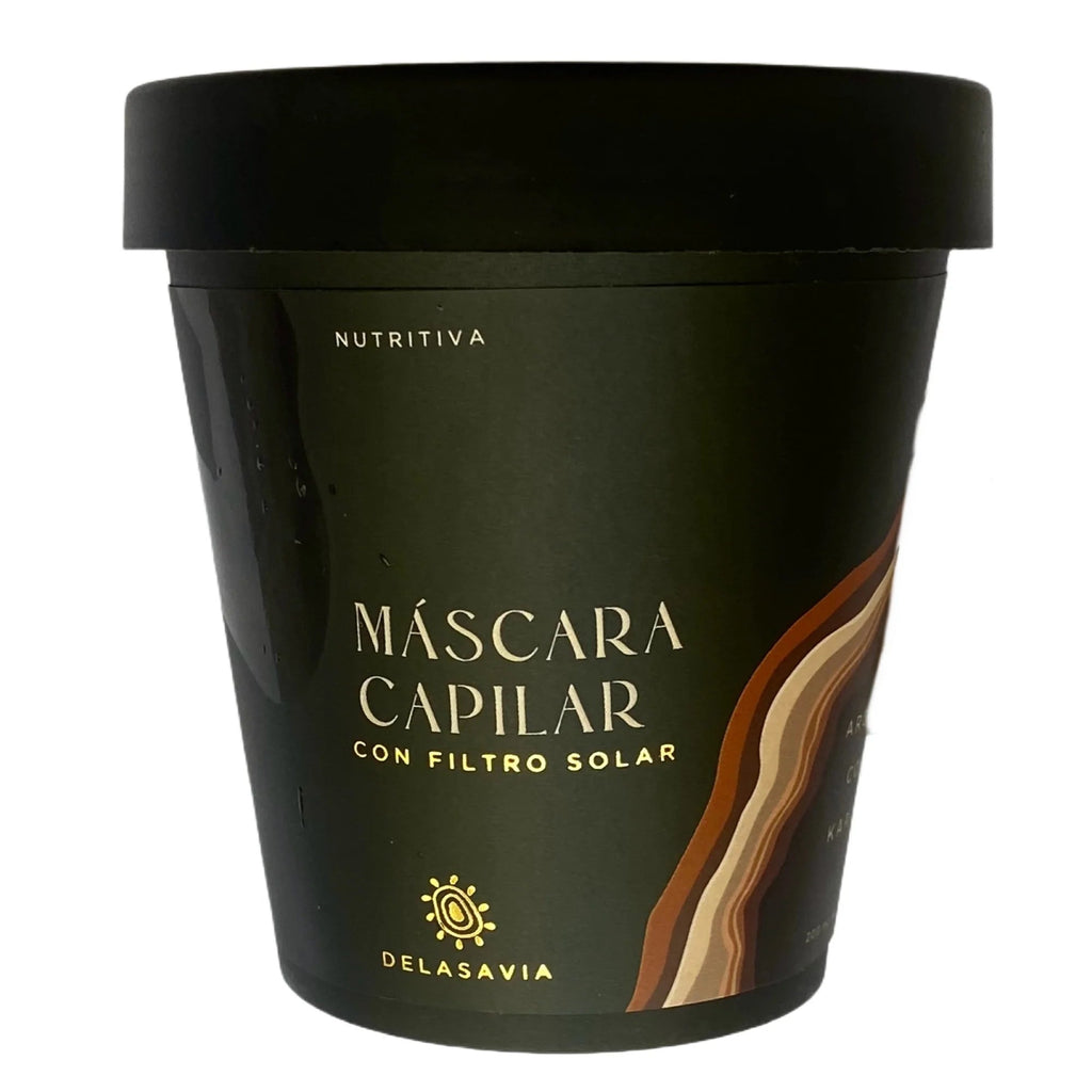 Mascara capilar nutritiva 200 ml Delasavia - DELASAVIA - Aldea Nativa