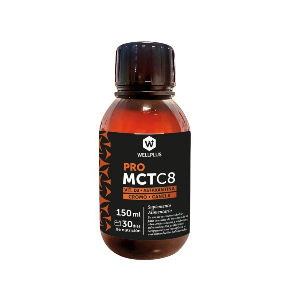 Mct C8 Pro Wellplus 150 Ml - WELLPLUS - Aldea Nativa