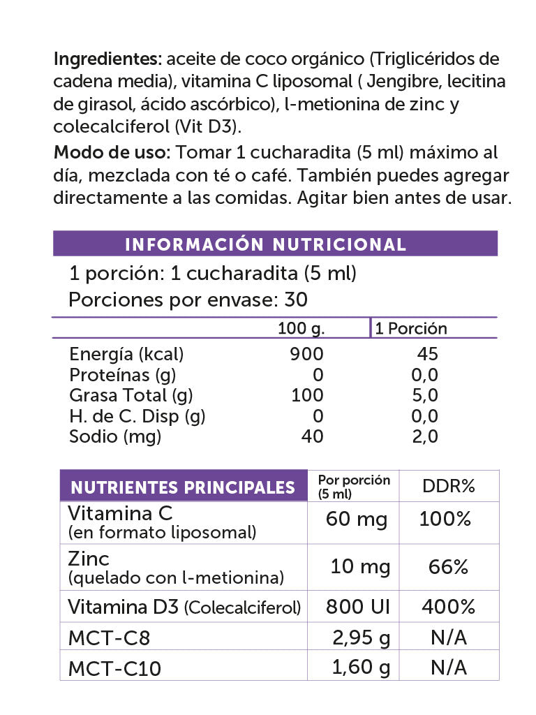 Mct Imm Wellplus 150 Ml - WELLPLUS - Aldea Nativa