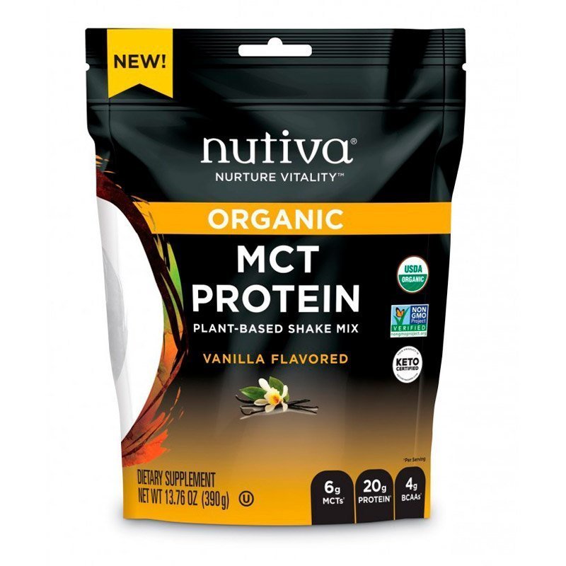 Mct Protein Vainilla Nutiva 390 Gr - NUTIVA - Aldea Nativa
