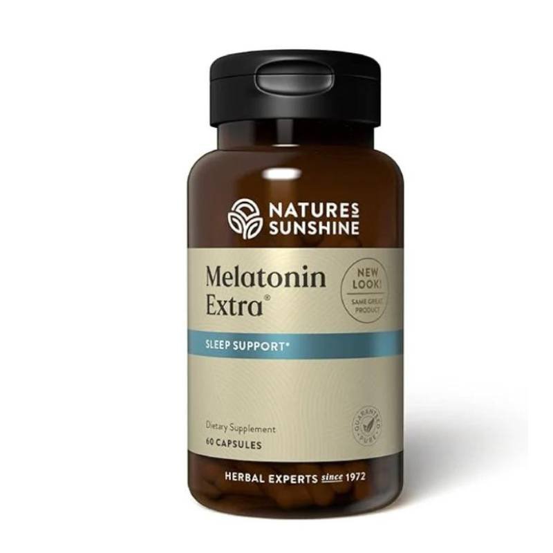 Melatonina Extra Nature Sunshine 60 Cap - NATURE SUNSHINE - Aldea Nativa