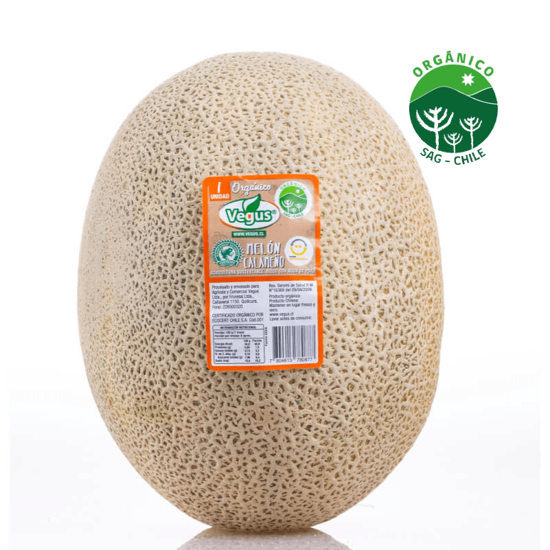 Melón Calameño orgánico un - VEGUS - Aldea Nativa