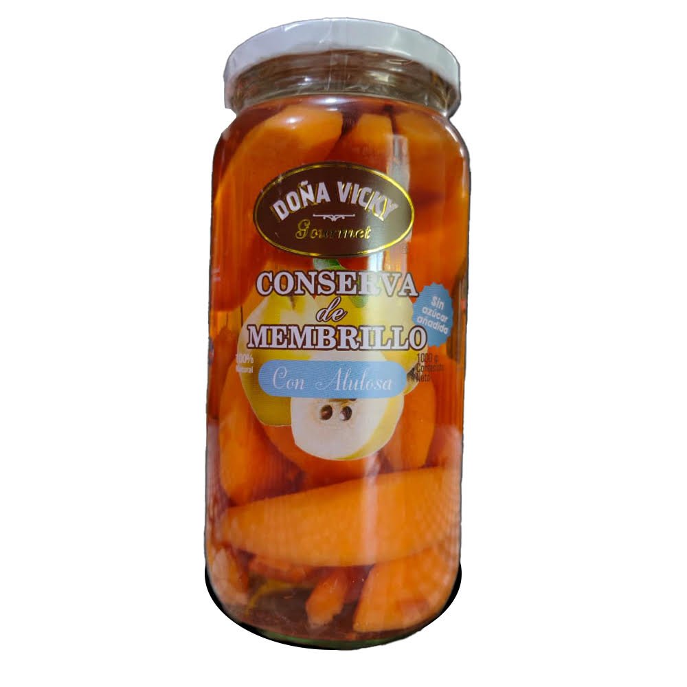 Membrillos en conserva con alulosa 1 KG DOÑA VICKY - DOÑA VICKY - Aldea Nativa