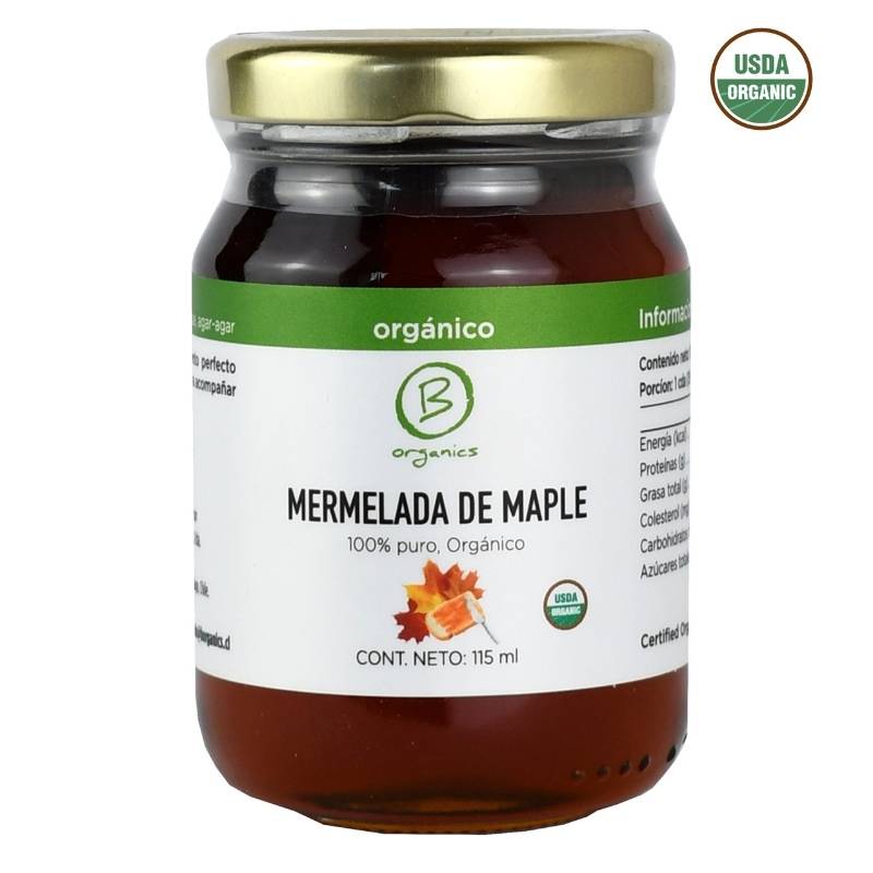 Mermelada De Maple Organico B Organics 115 Gr - B ORGANICS - Aldea Nativa