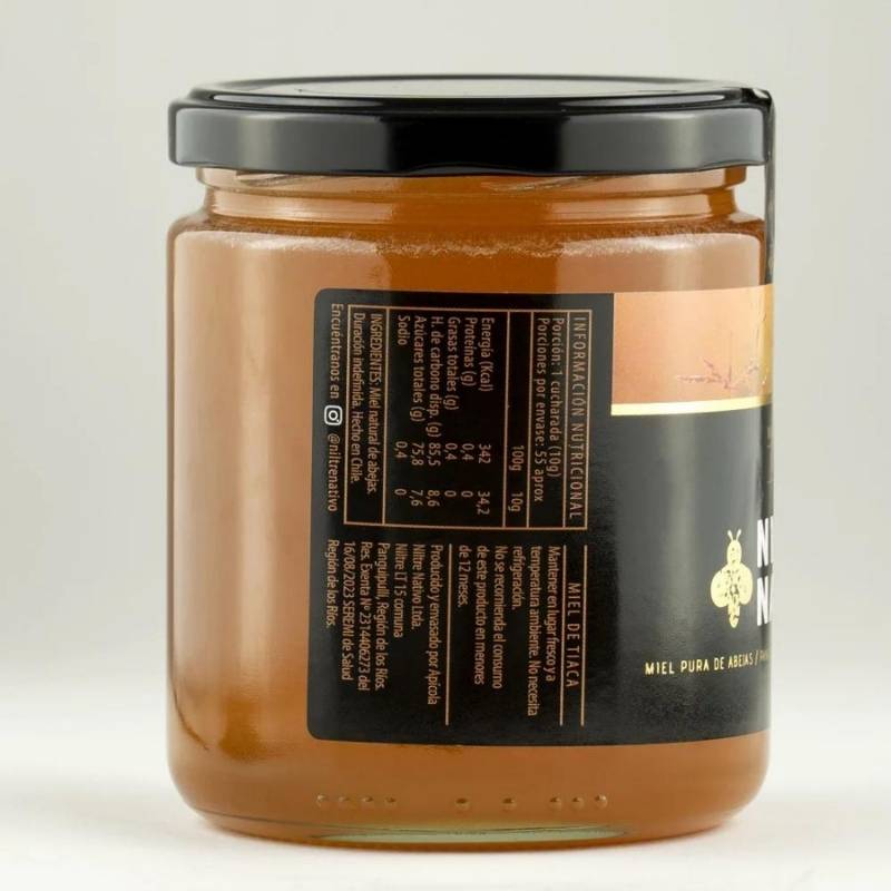 Miel De Panguipulli Tiaca 550 Gr - NILTRE NATIVO - Aldea Nativa