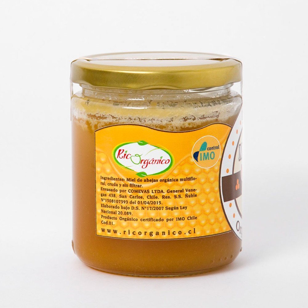 Miel Orgánica Ricorganico 550 Gr - RICORGANICO - Aldea Nativa