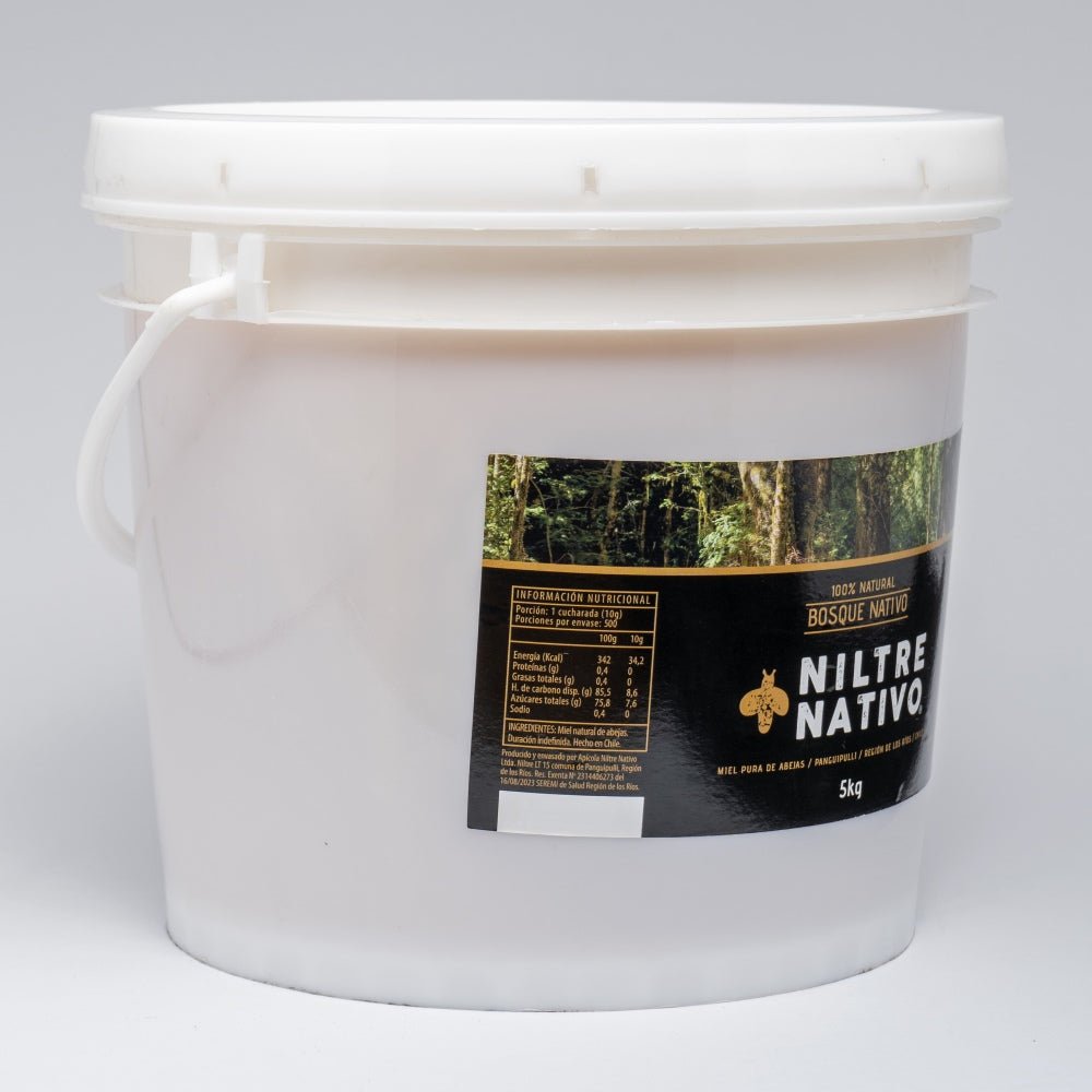 Miel Panguipulli Bosque Nativo 5 kg Niltre Nativo - NILTRE NATIVO - Aldea Nativa