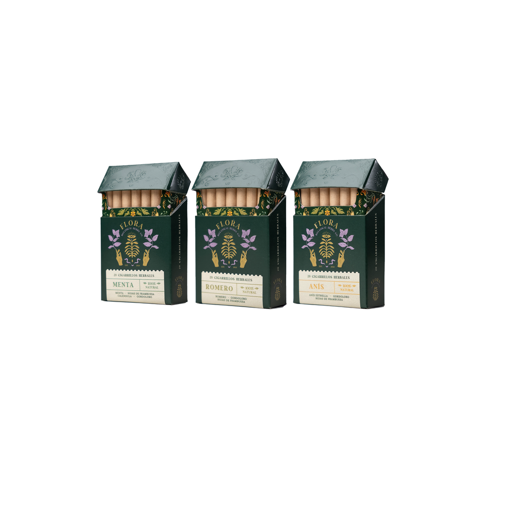 Pack 3 Cajetillas Mix Flora