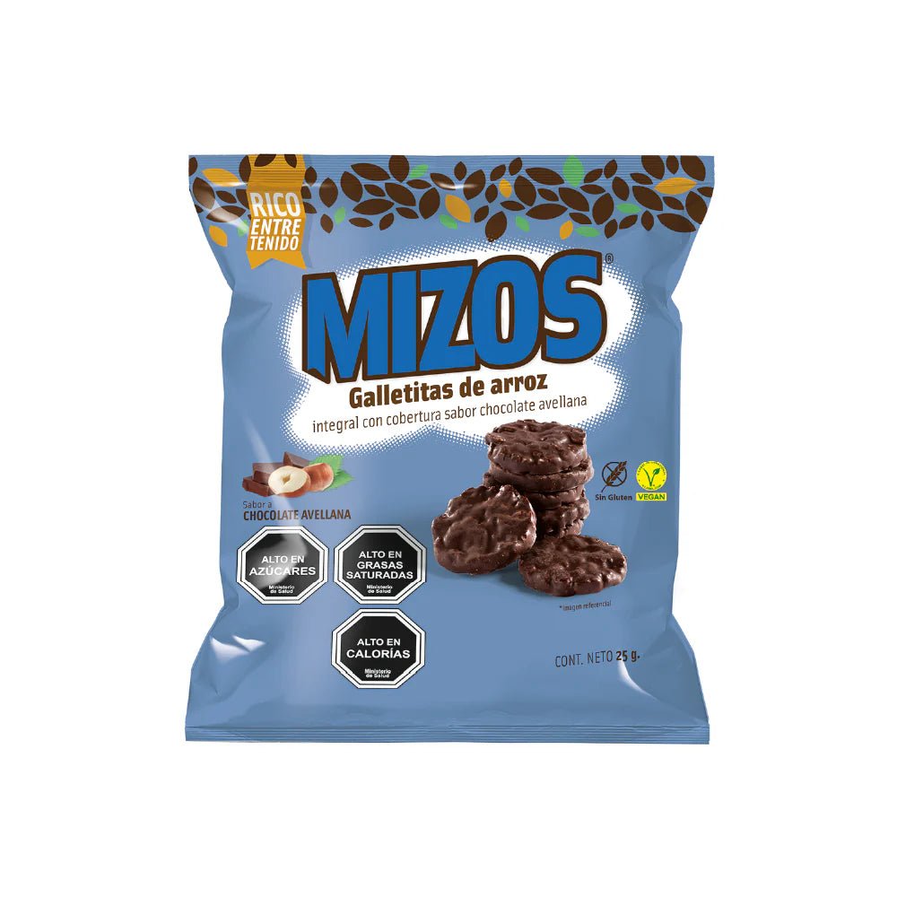 Mizos chocolate avellana 25 GR MIZOS - MIZOS - Aldea Nativa