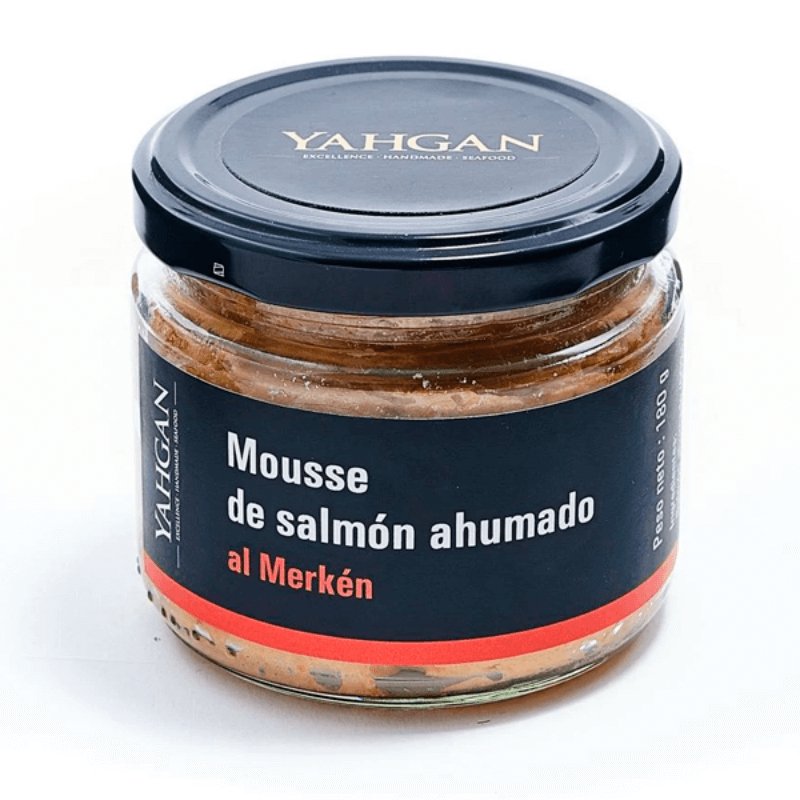 Mousse Salmon Ahumado Merken yahgan 90 Gr - YAHGAN - Aldea Nativa