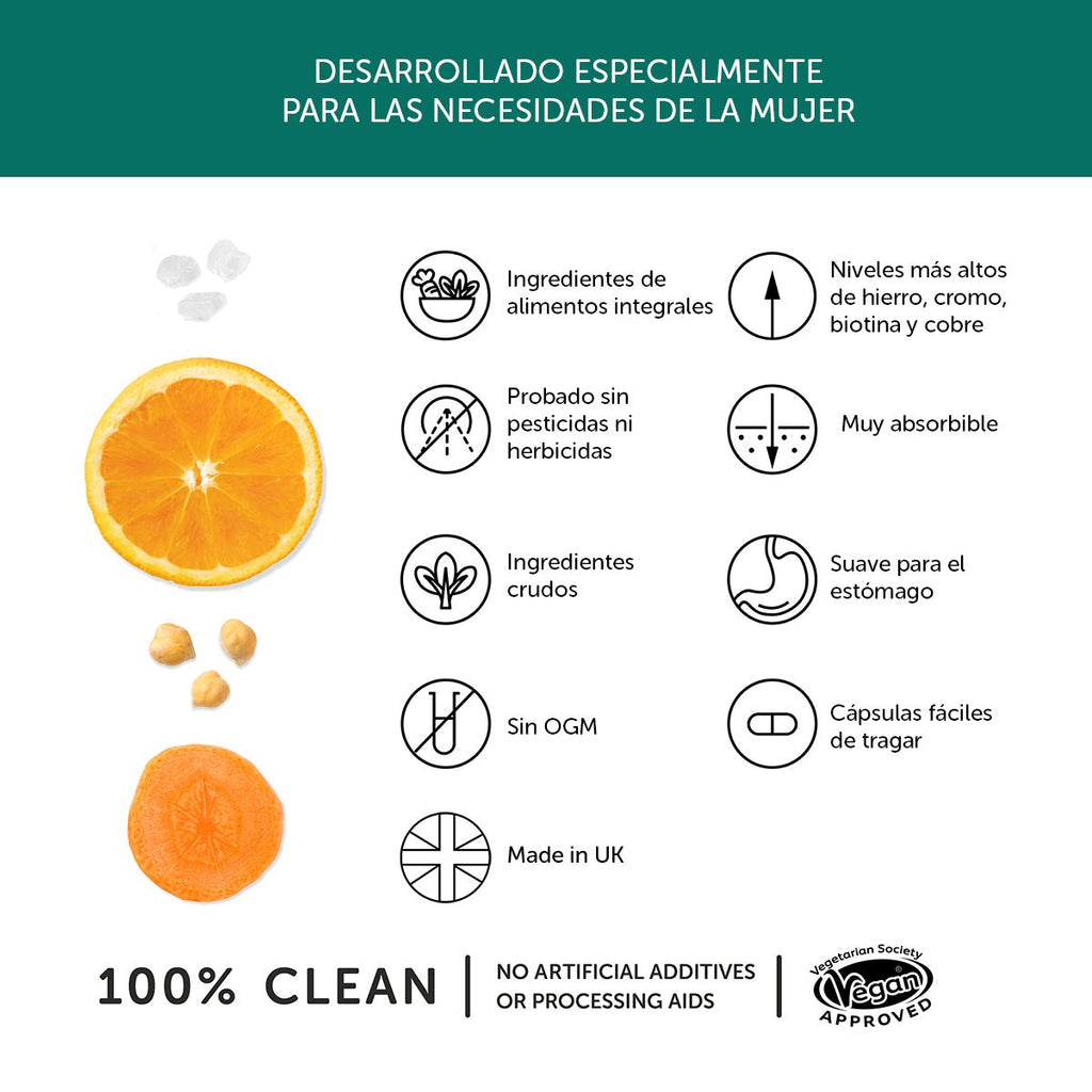 Multi Women 30 cap Together Health - TogetherHealth - Aldea Nativa