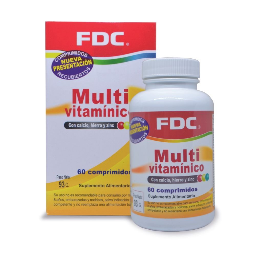 Multivitaminico Fdc 60 Cap - FDC - Aldea Nativa