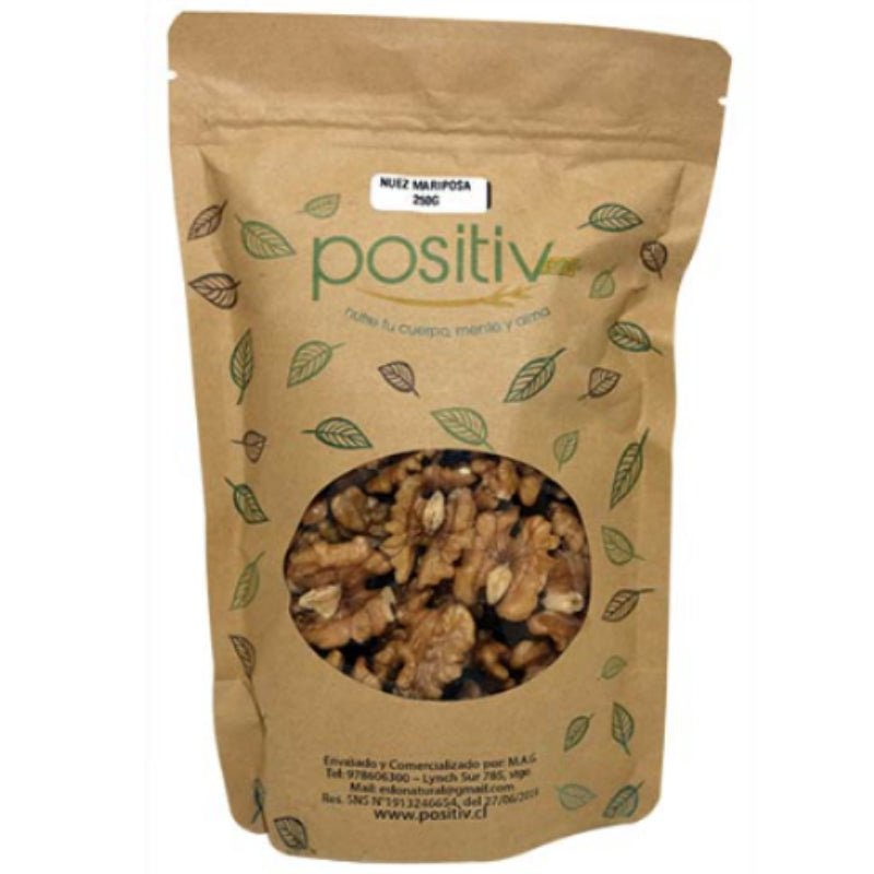 Nuez Mariposa Positiv 250 Gr - POSITIV - Aldea Nativa