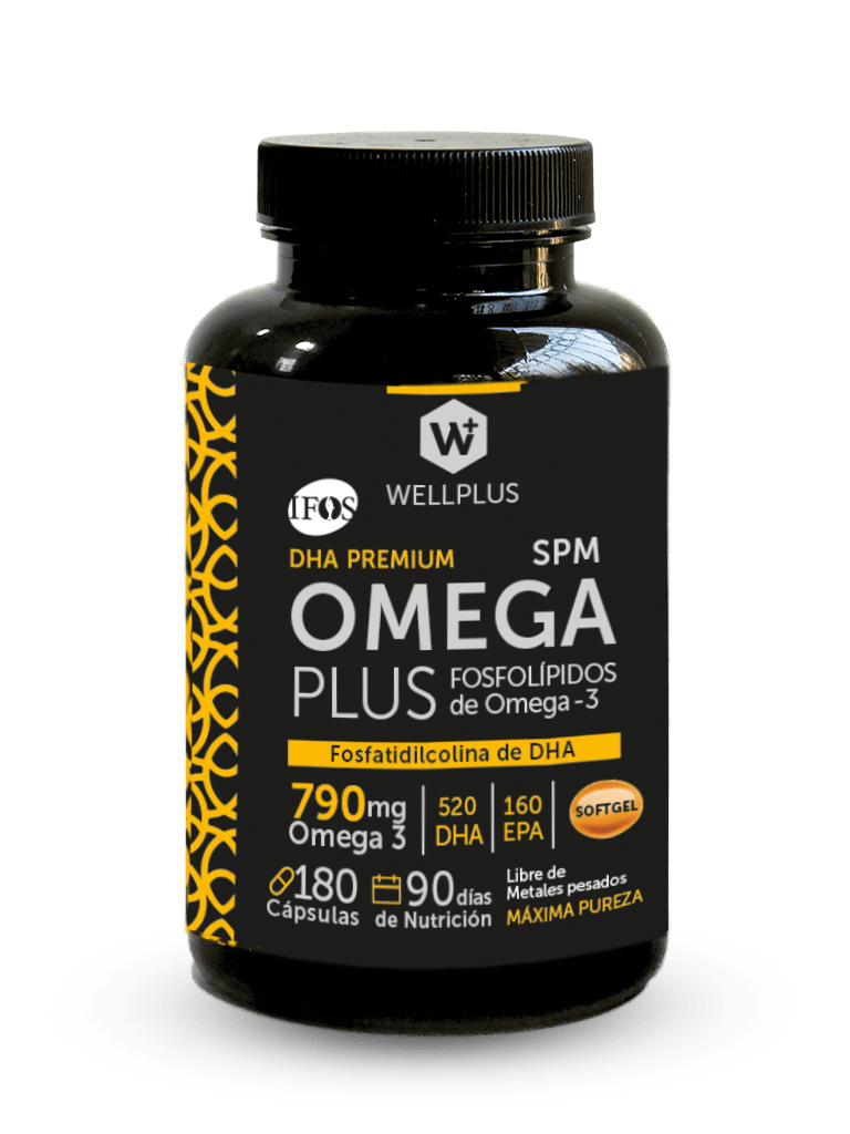 Omega 3 790 MG 180 cap Wellplus - WELLPLUS - Aldea Nativa