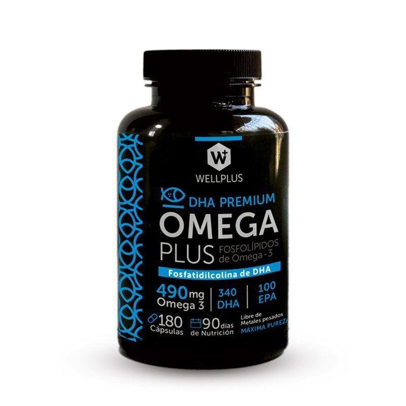 Omega Plus 490 Wellplus 180 Cap - WELLPLUS - Aldea Nativa