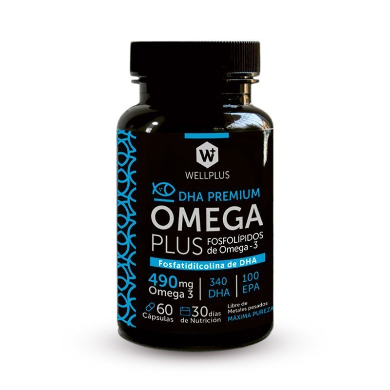 Omega Plus 490 Wellplus 60 Cap - WELLPLUS - Aldea Nativa
